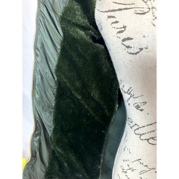 Sweet Look Womens Puffer Jacket Forest Green size L - Picture 15 of 16